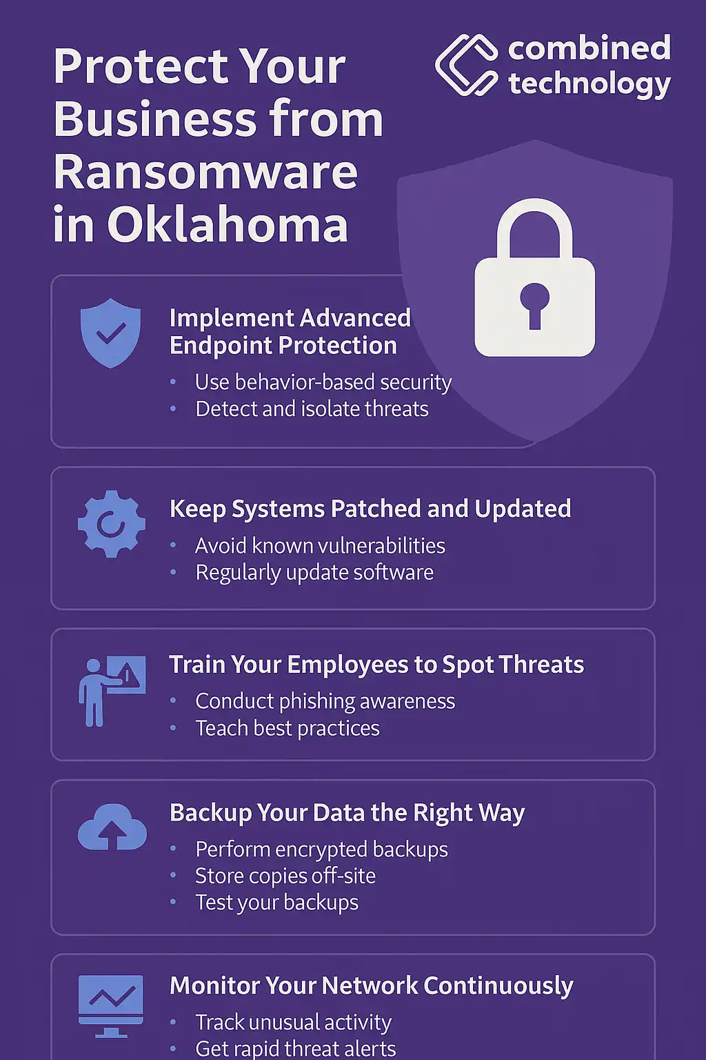 Protect your business from ransomware in Oklahoma