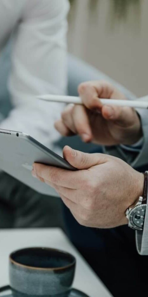 iPad meeting